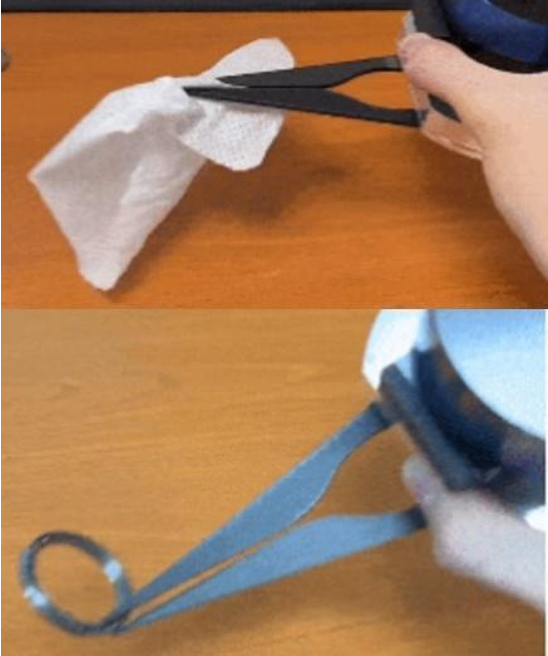 핀셋 그리퍼 적용 예시
